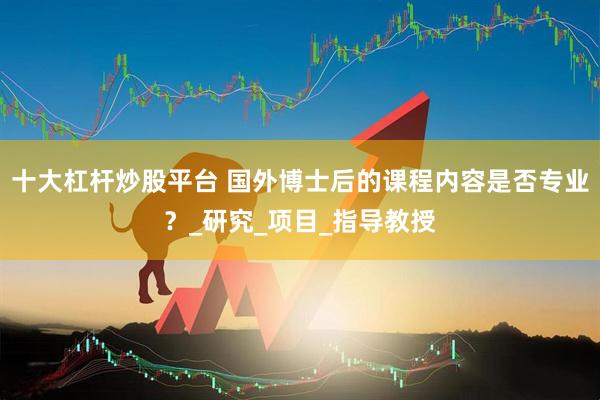 十大杠杆炒股平台 国外博士后的课程内容是否专业？_研究_项目_指导教授